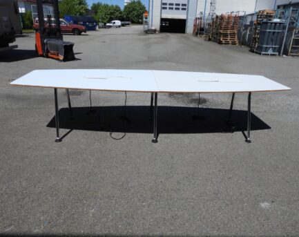 Konferensbord Skandiform Disc 330×120 Cm Grå Ben