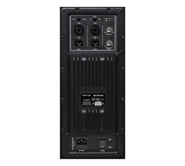 Citronic CUBA-15SA High Power Active Subwoofer - Figura 2